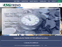 Tablet Screenshot of easy-trend.com